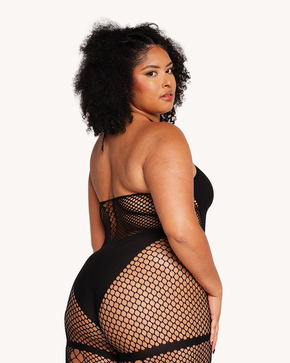 Booth Baddie Fishnet Jumpsuit - Image 36240536600759