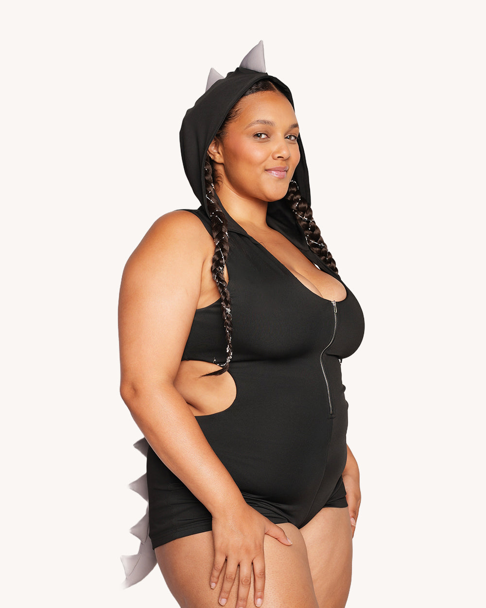 Born to Be Wild Dino Romper Costume - Image 4