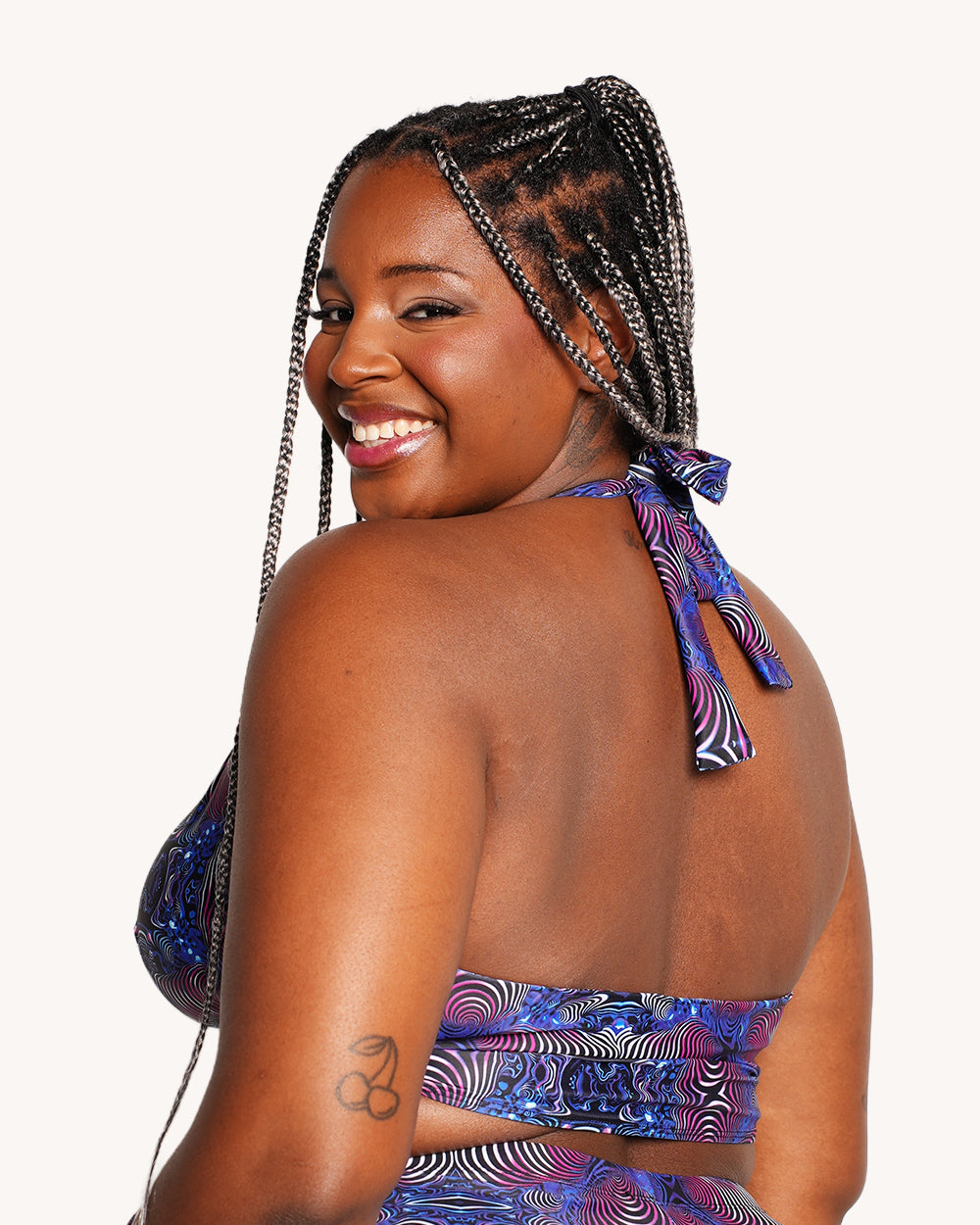 Brain Candy Halter Top with Sleeves - Image 7