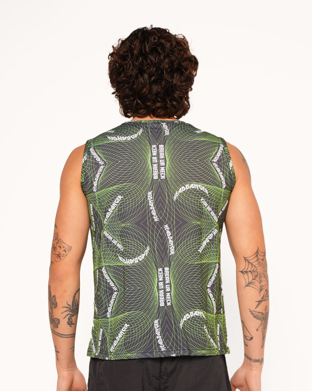 Break Ya Neck Headbanger Men's Tank Top-Men
