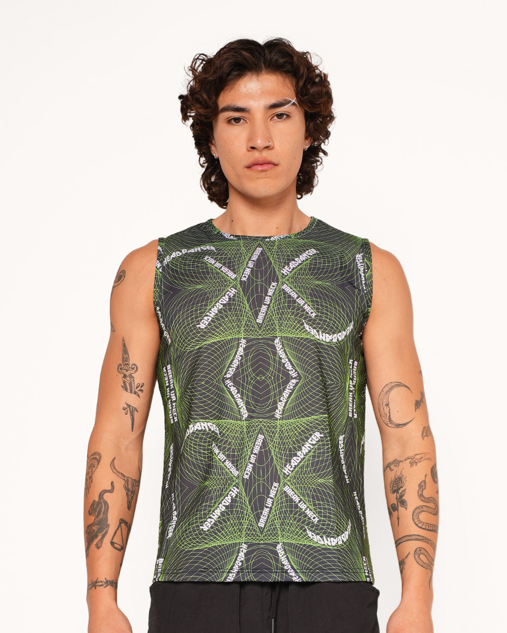 Break Ya Neck Headbanger Men's Tank Top-Men