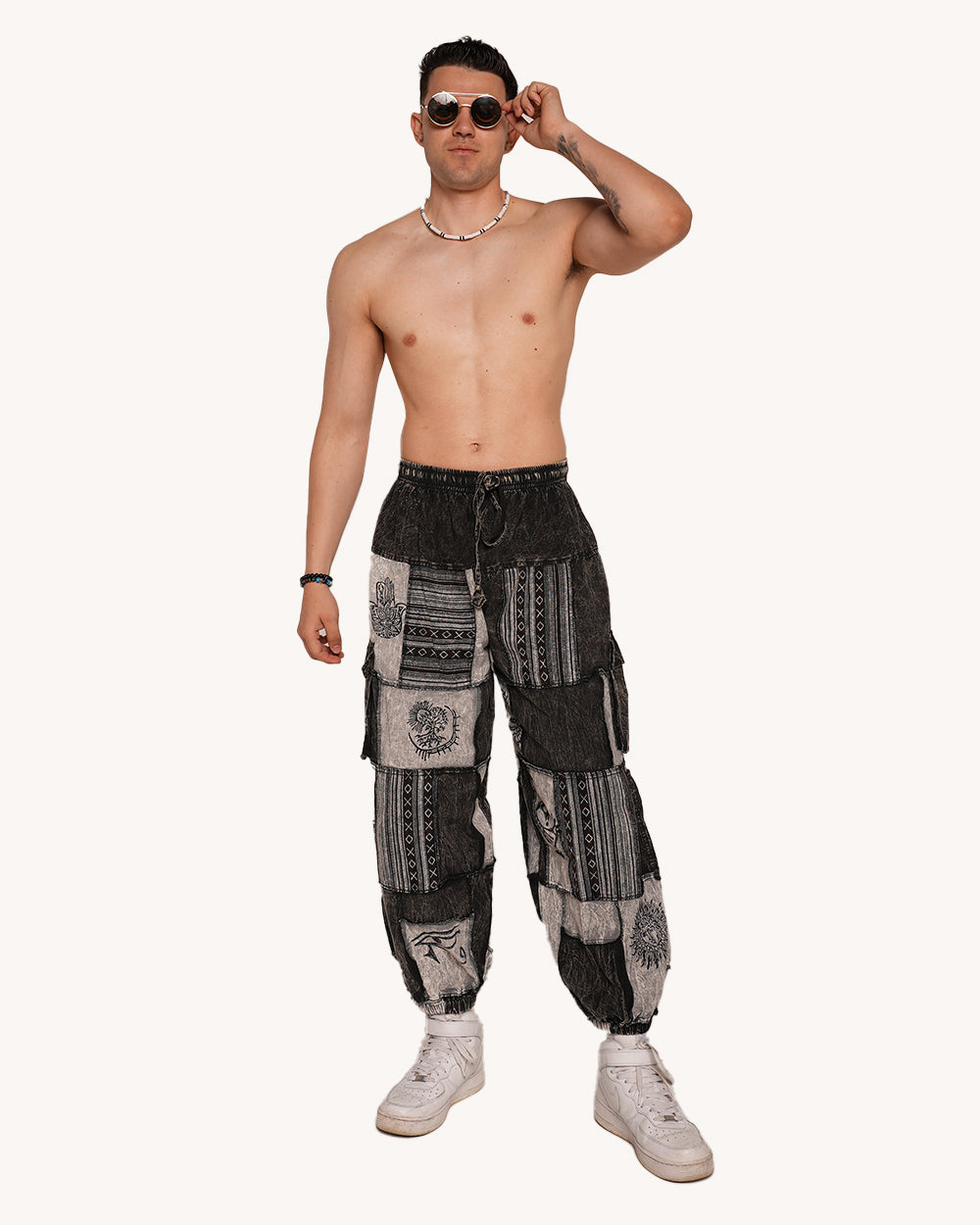 Bussin' Bass Harem Pants-Men