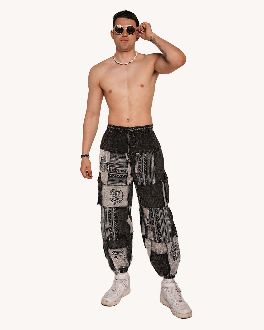 Bussin' Bass Harem Pants-Men