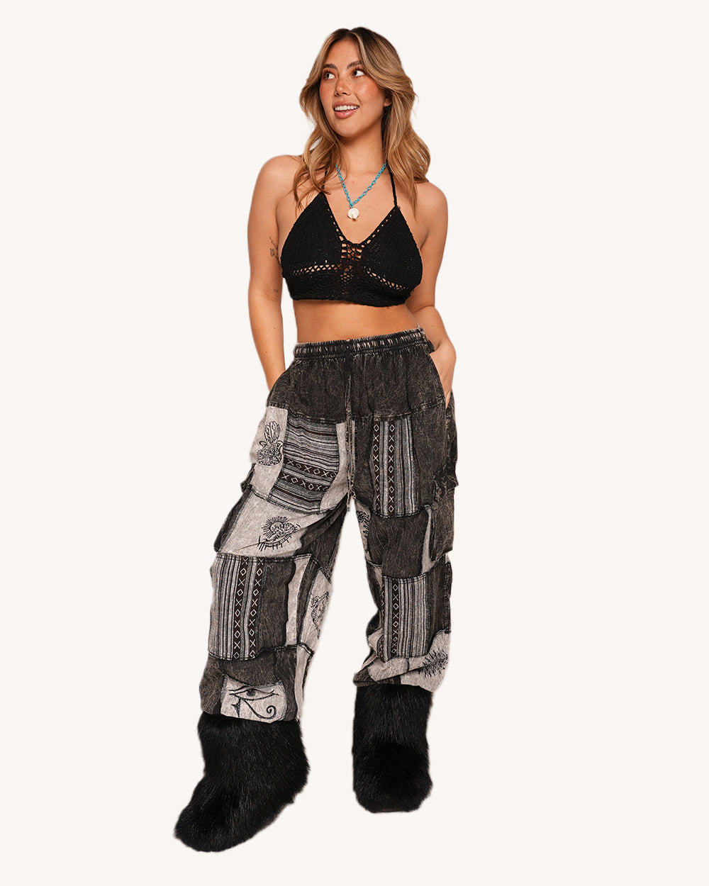 Bussin' Bass Harem Pants - Image 3