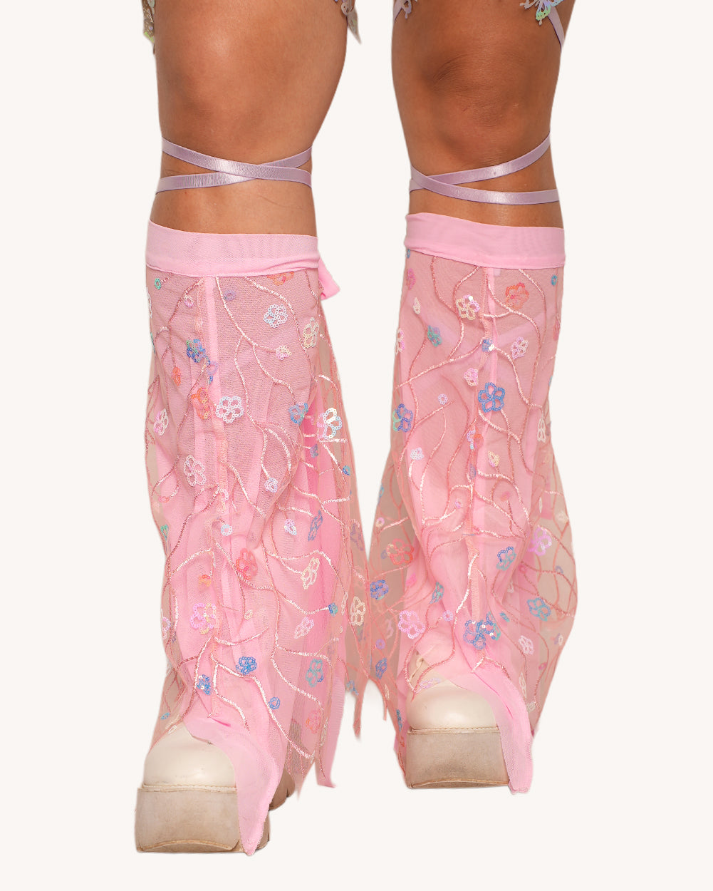 Candy Hearts Bodysuit with Hood & Leg Covers - Image 34662815137975