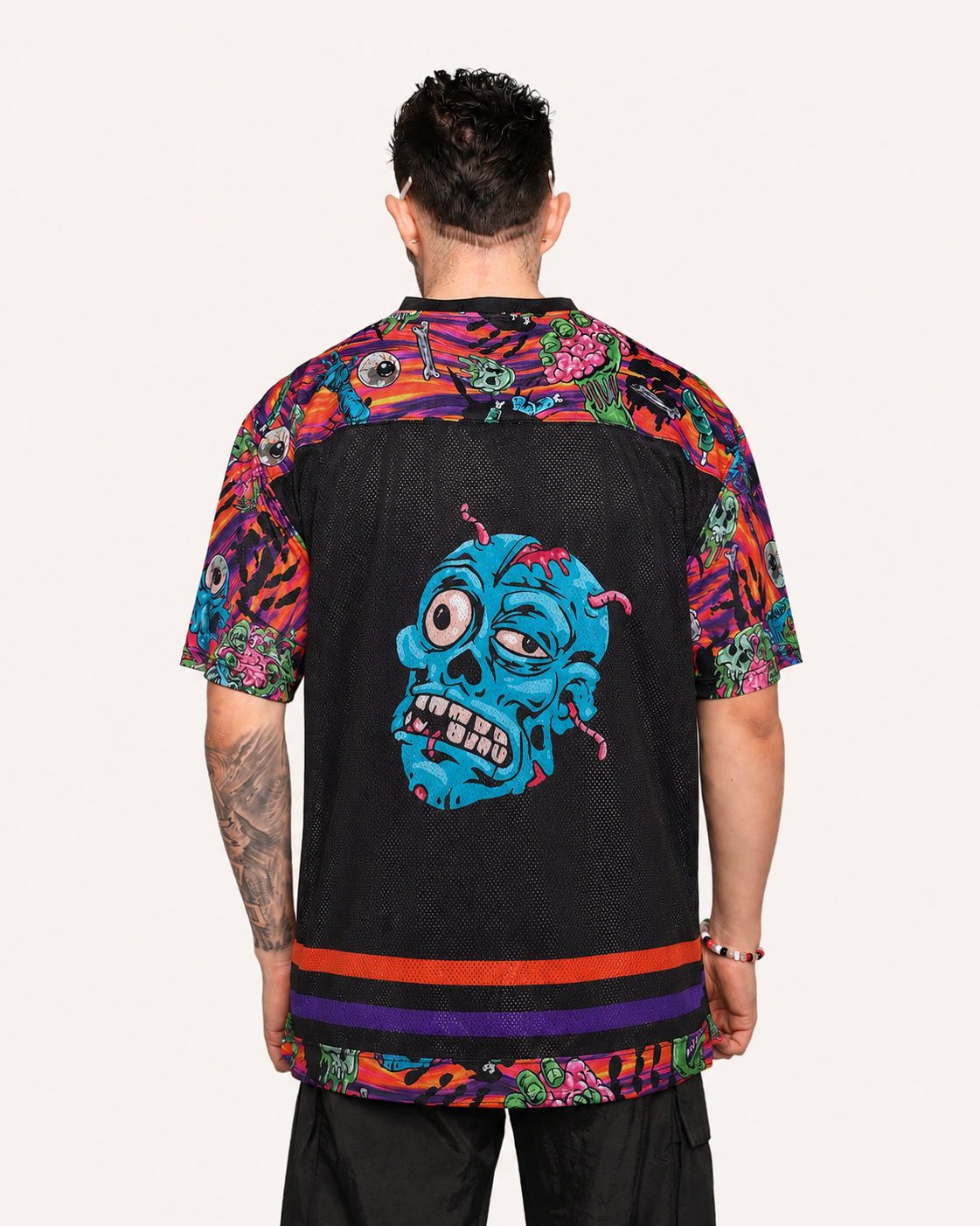 Rave With the Undead Football Jersey - Image 1