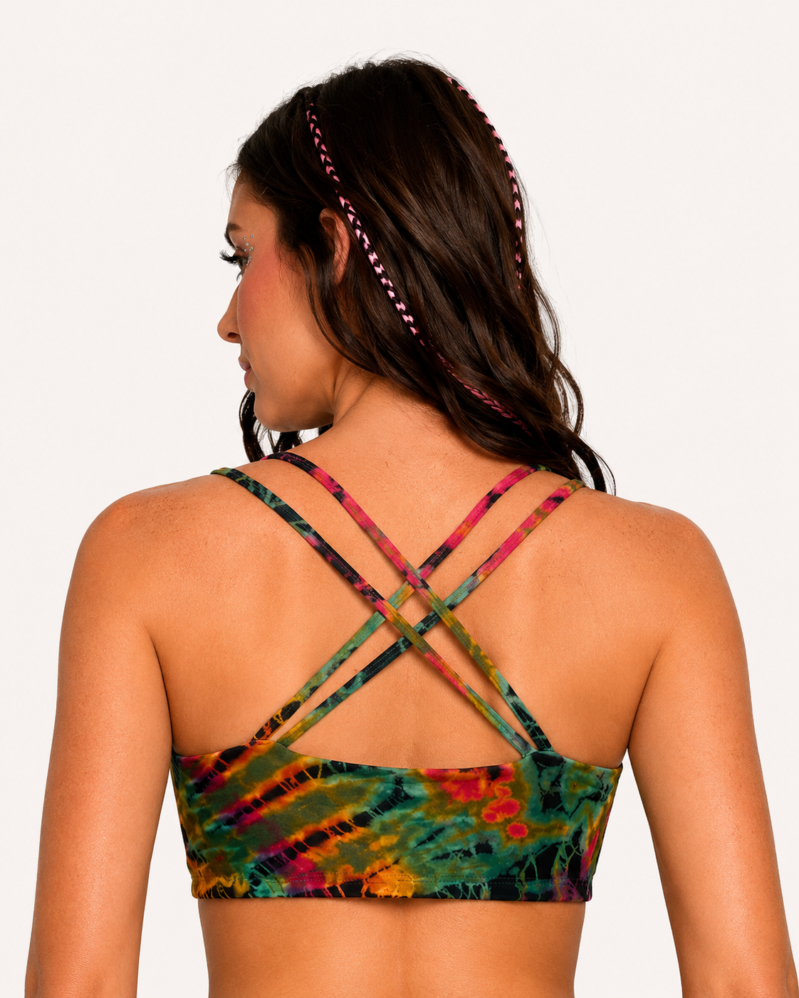 Walking on a Dream Tie Dye Halter Top - Image 35842628550839