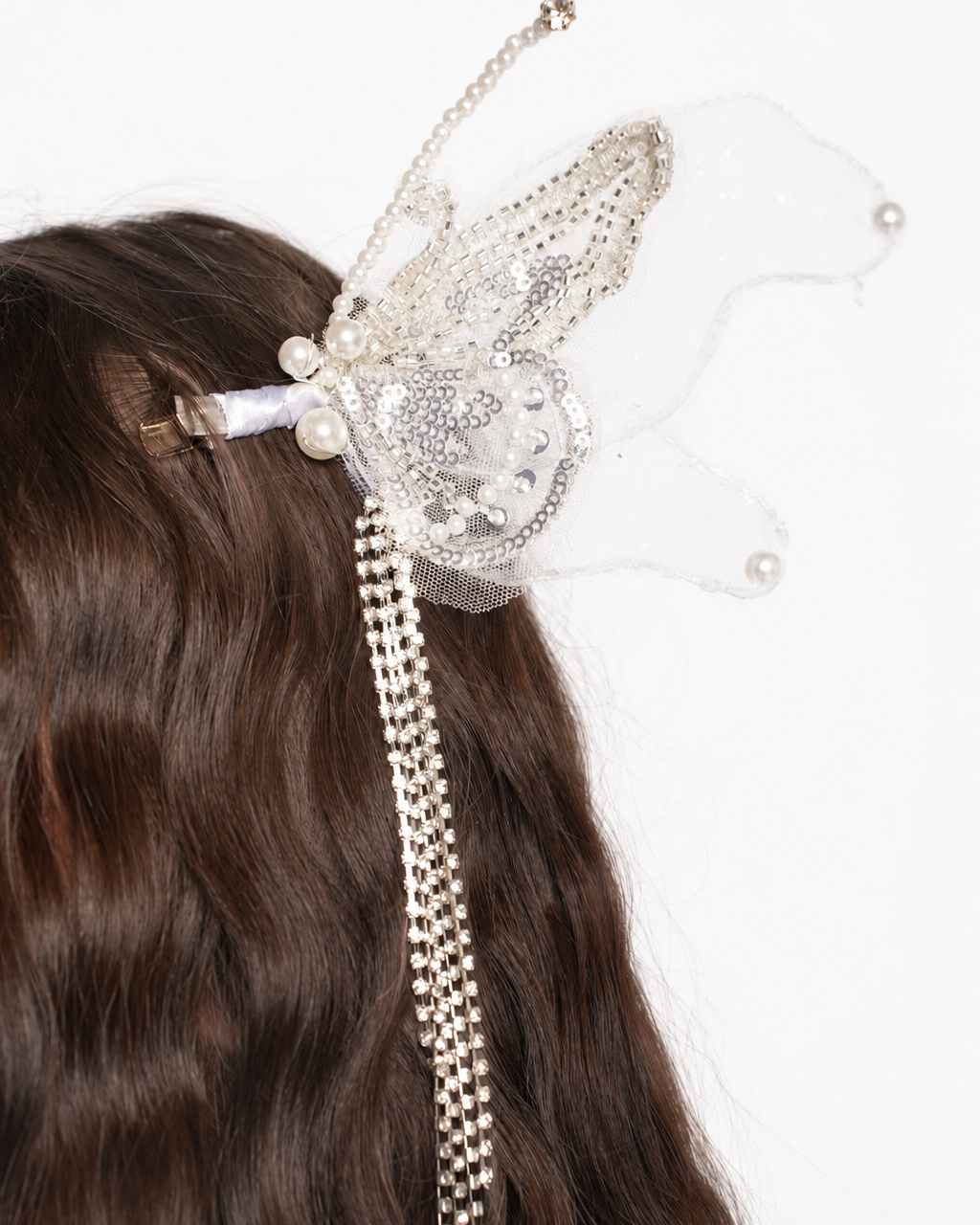Gilded Daydream Butterfly Pair Hair Clips - Image 35550745821367