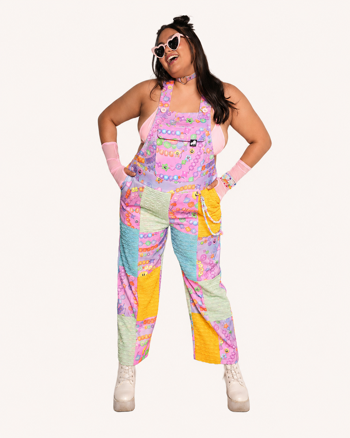 Pixxie Stixx x iHR Kandi Trip Overalls - Image 4