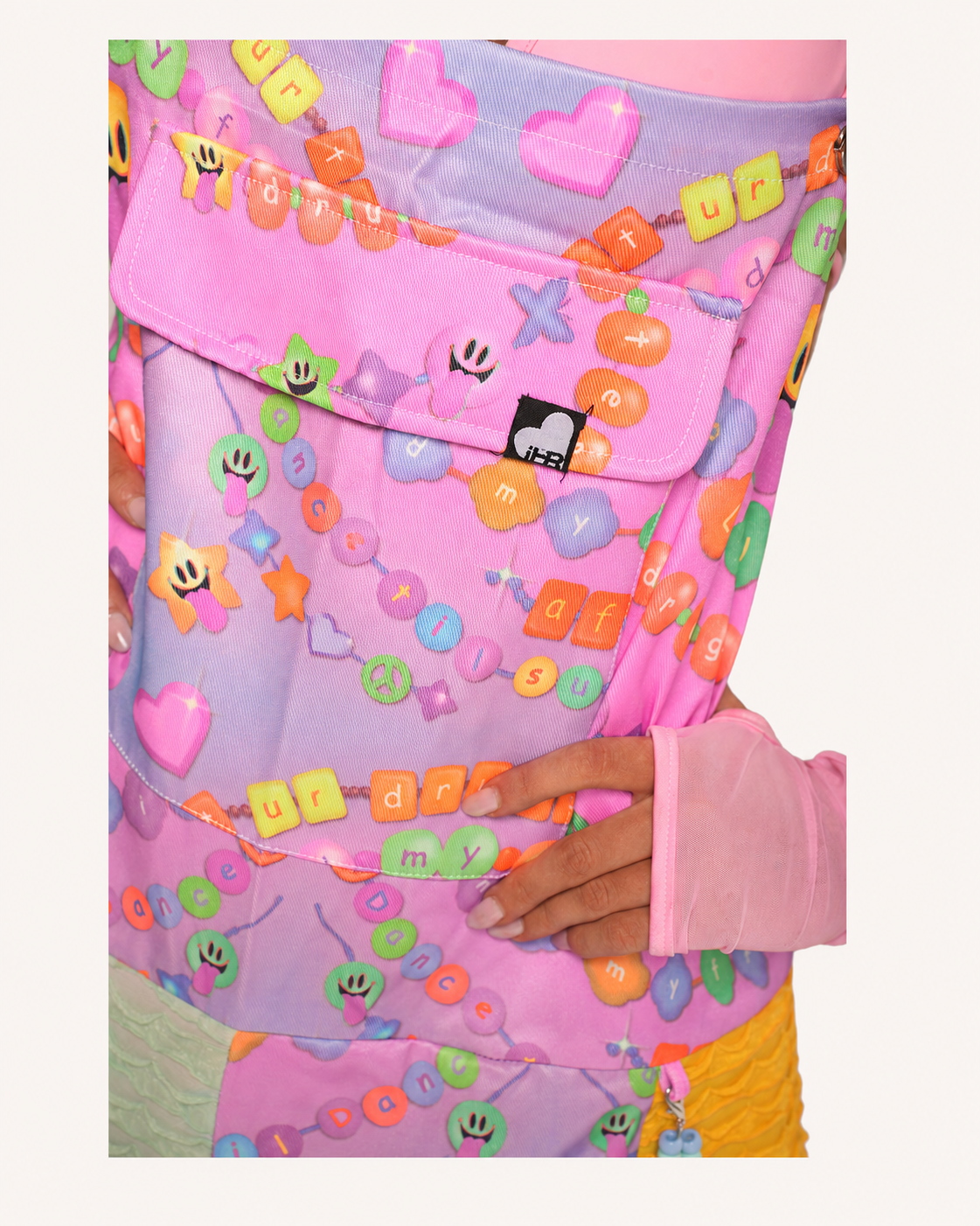 Pixxie Stixx x iHR Kandi Trip Overalls - Image 3