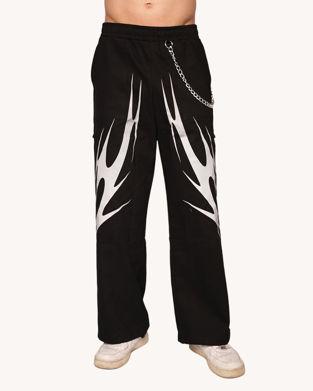 Coded in Chaos Reflective Pants-Men