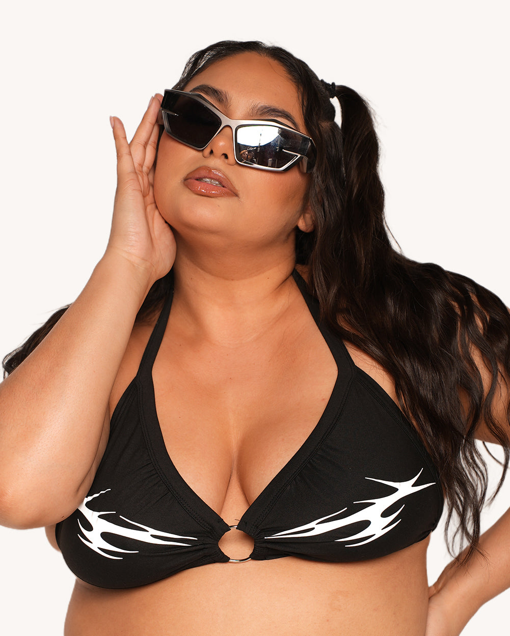 Coded in Chaos Reflective Top - Image 34586533527735