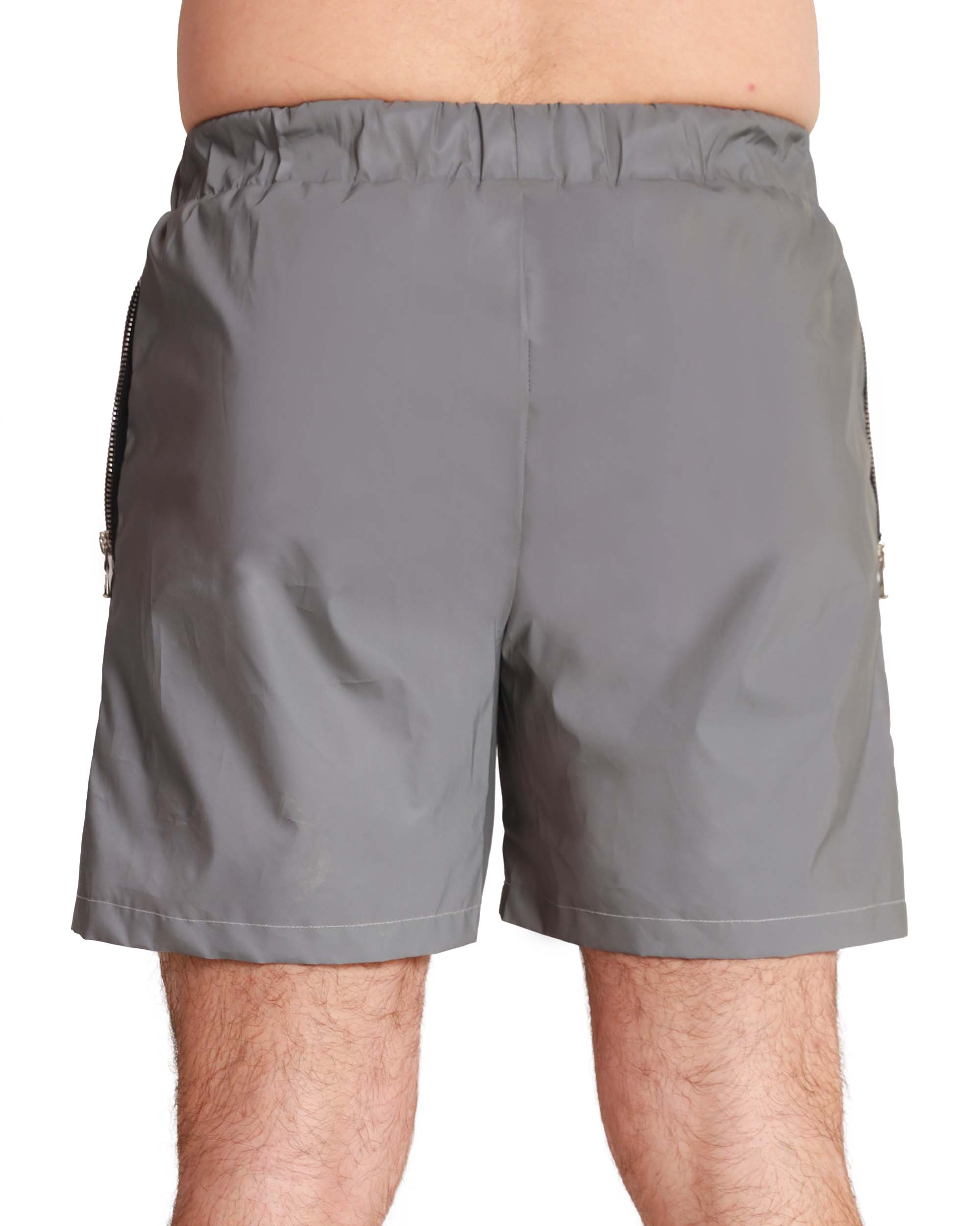 Complete Collapse Men's Silver Reflective Shorts - Image 33729414922423