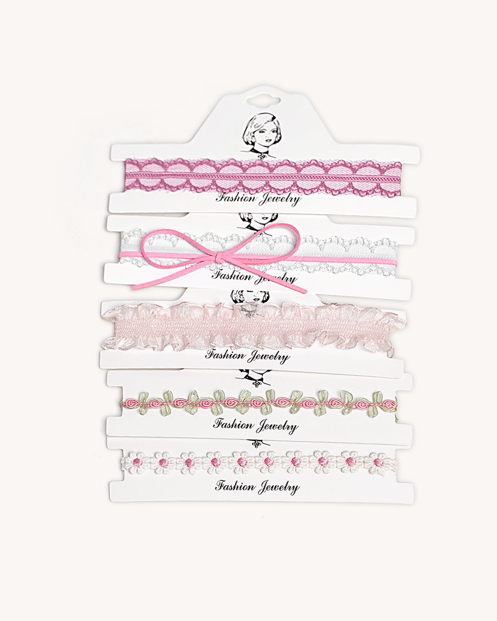 Coquette 5-pc Choker Set - Image 36261331959991