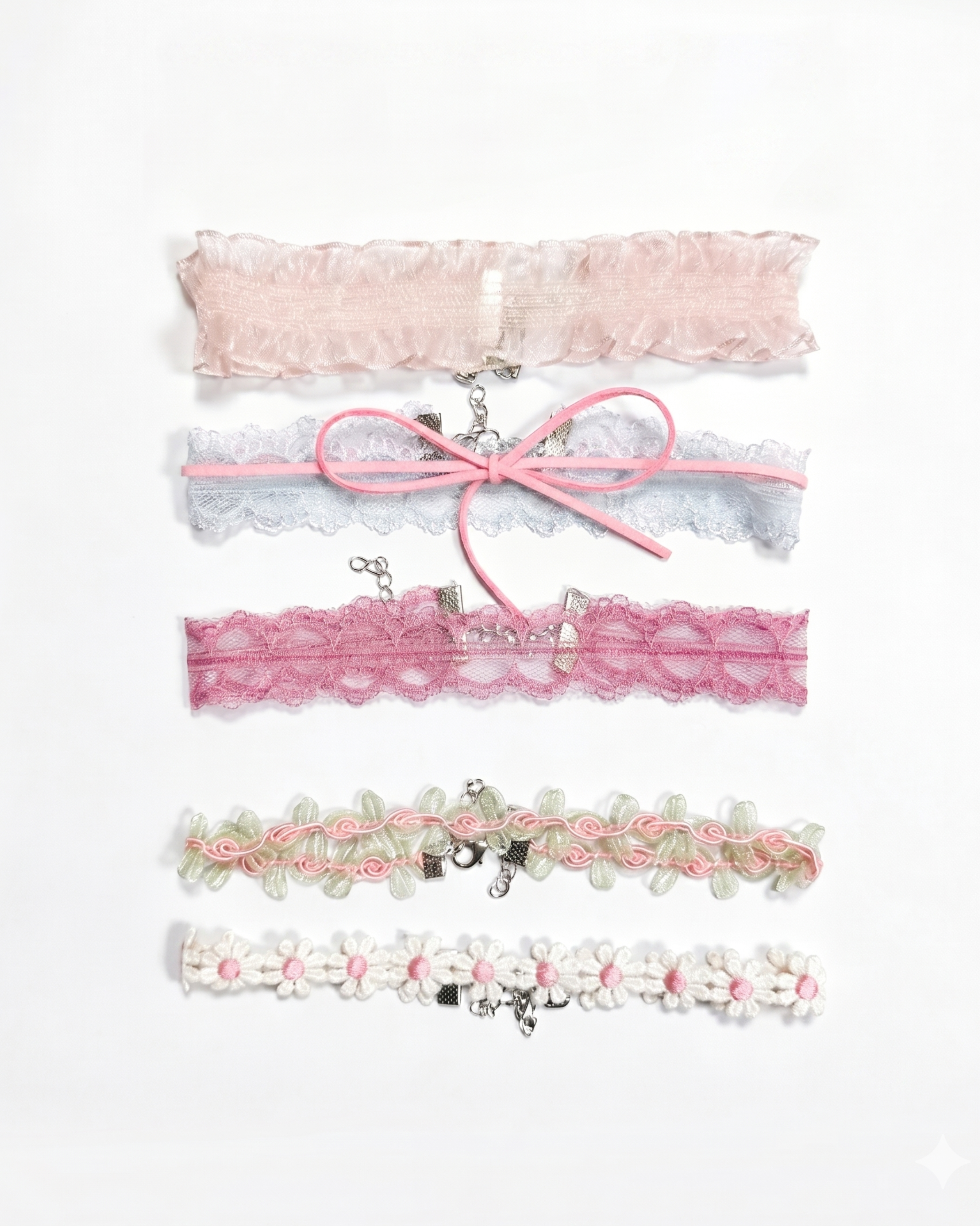 Coquette 5-pc Choker Set - Image 36212689076407