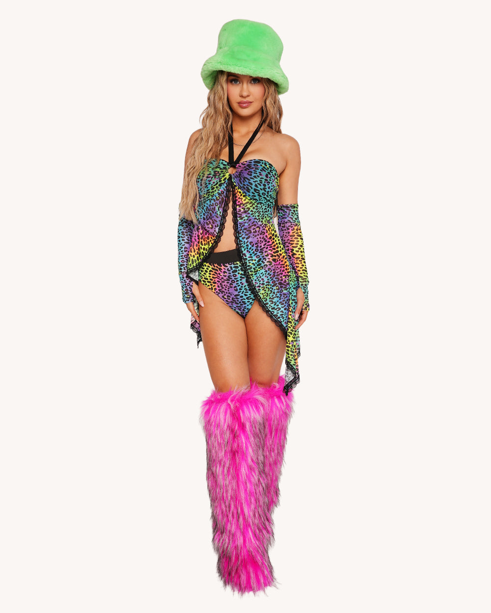 Cosmic Jungle Micro Shorts - Image 2
