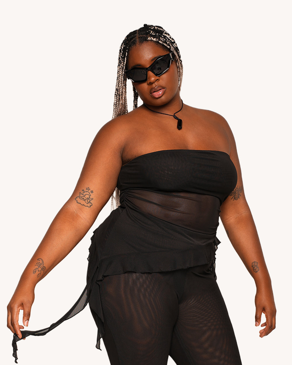 Y2K Princess Crop Top - Image 33886160552119