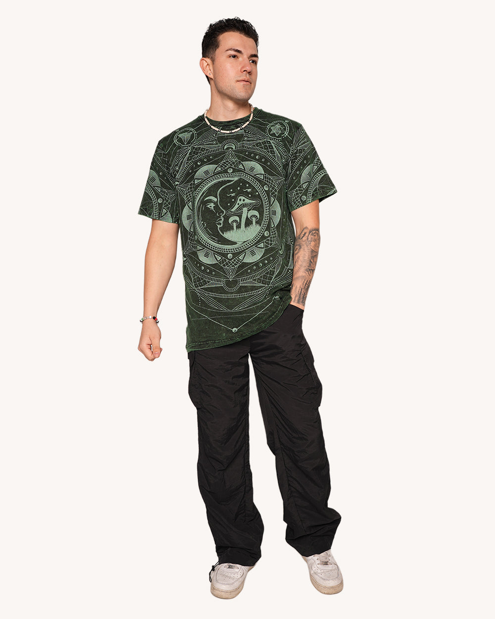 Cosmic Shrooms Unisex T-Shirt - Image 3