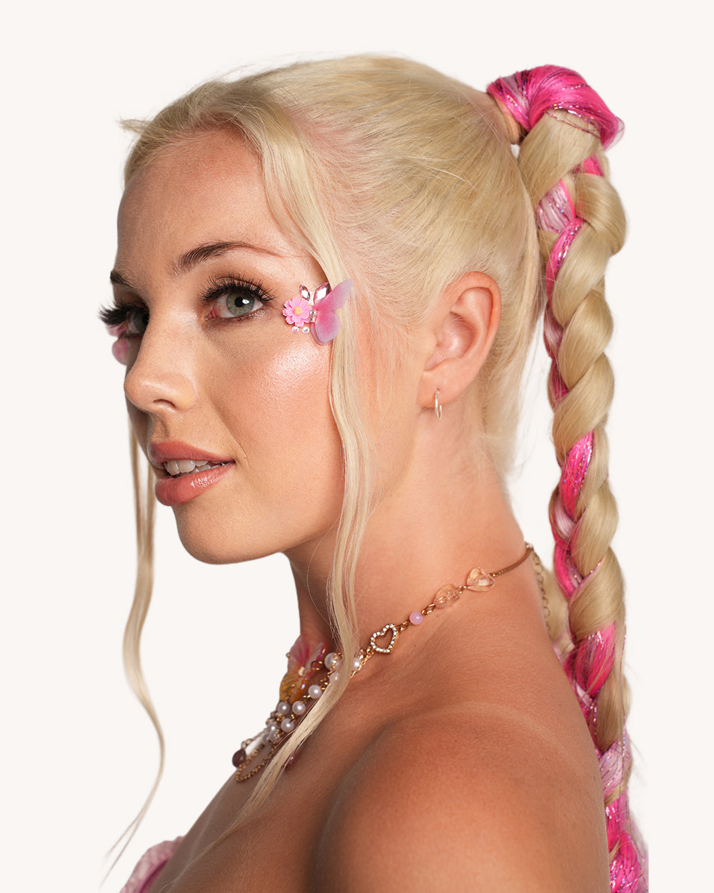 Flutterglam Crystal Eyeliner Face Stickers - Image 33082177716407