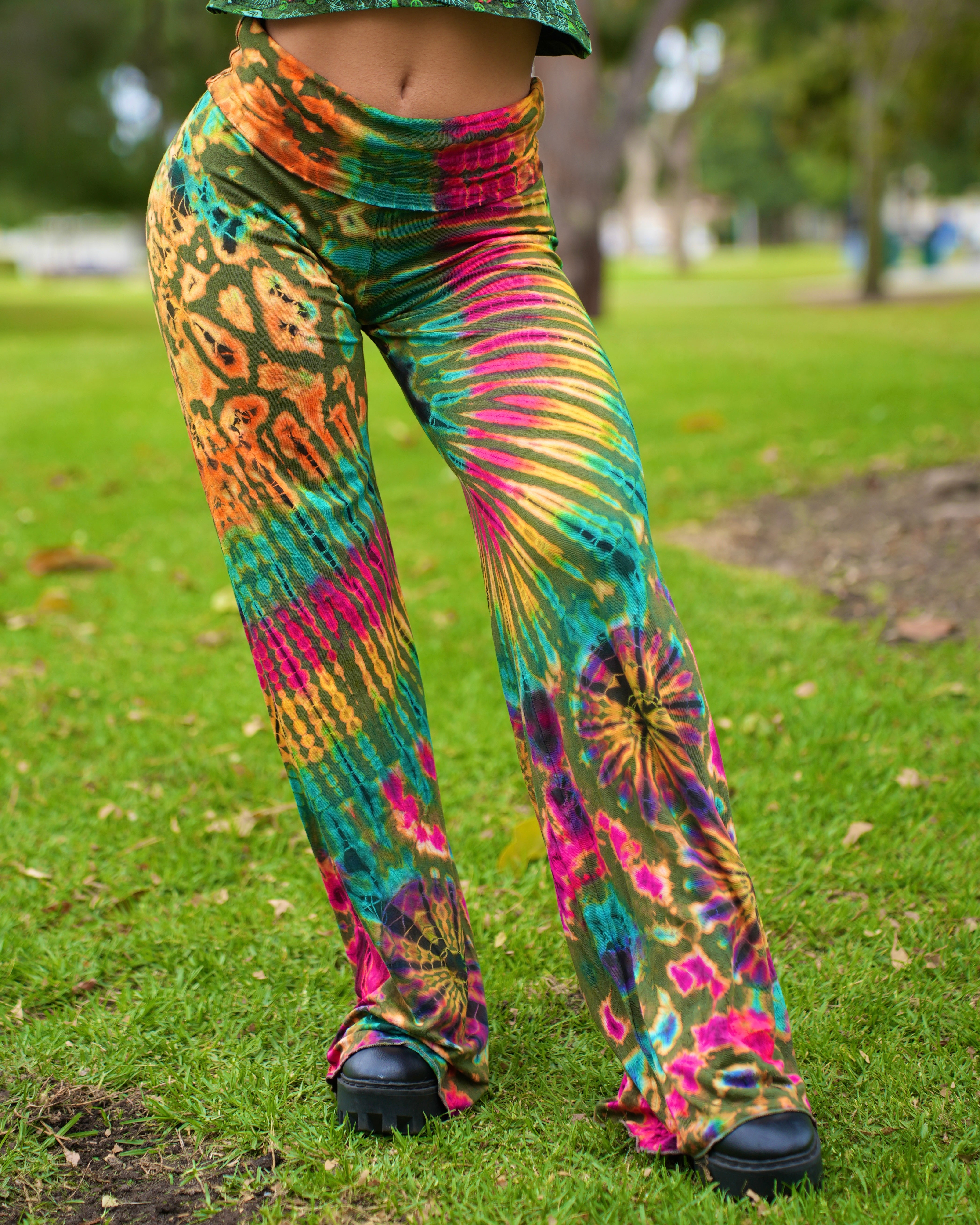 Walking on a Dream Tie Dye Pants - Image 35864285610167