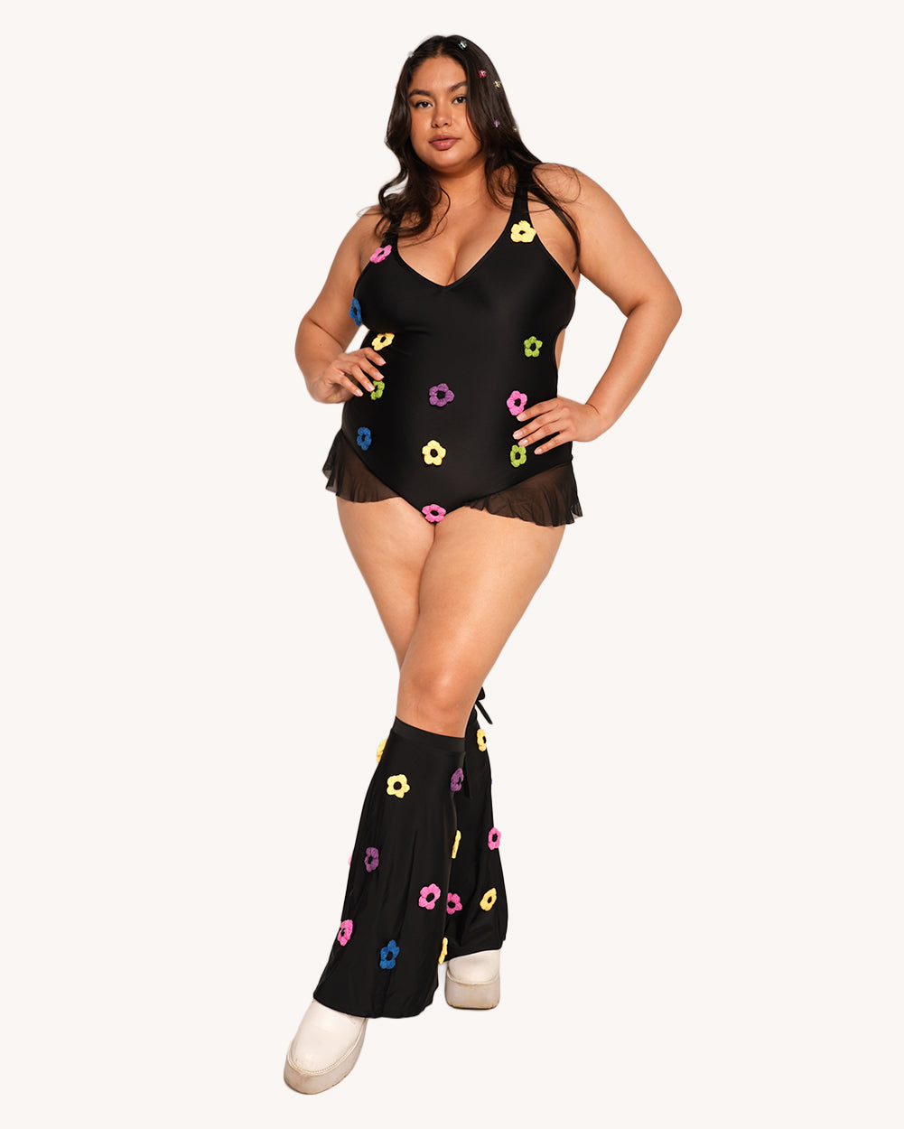 Daisy Dreaming Bodysuit with Leg Covers - Image 35572318404791