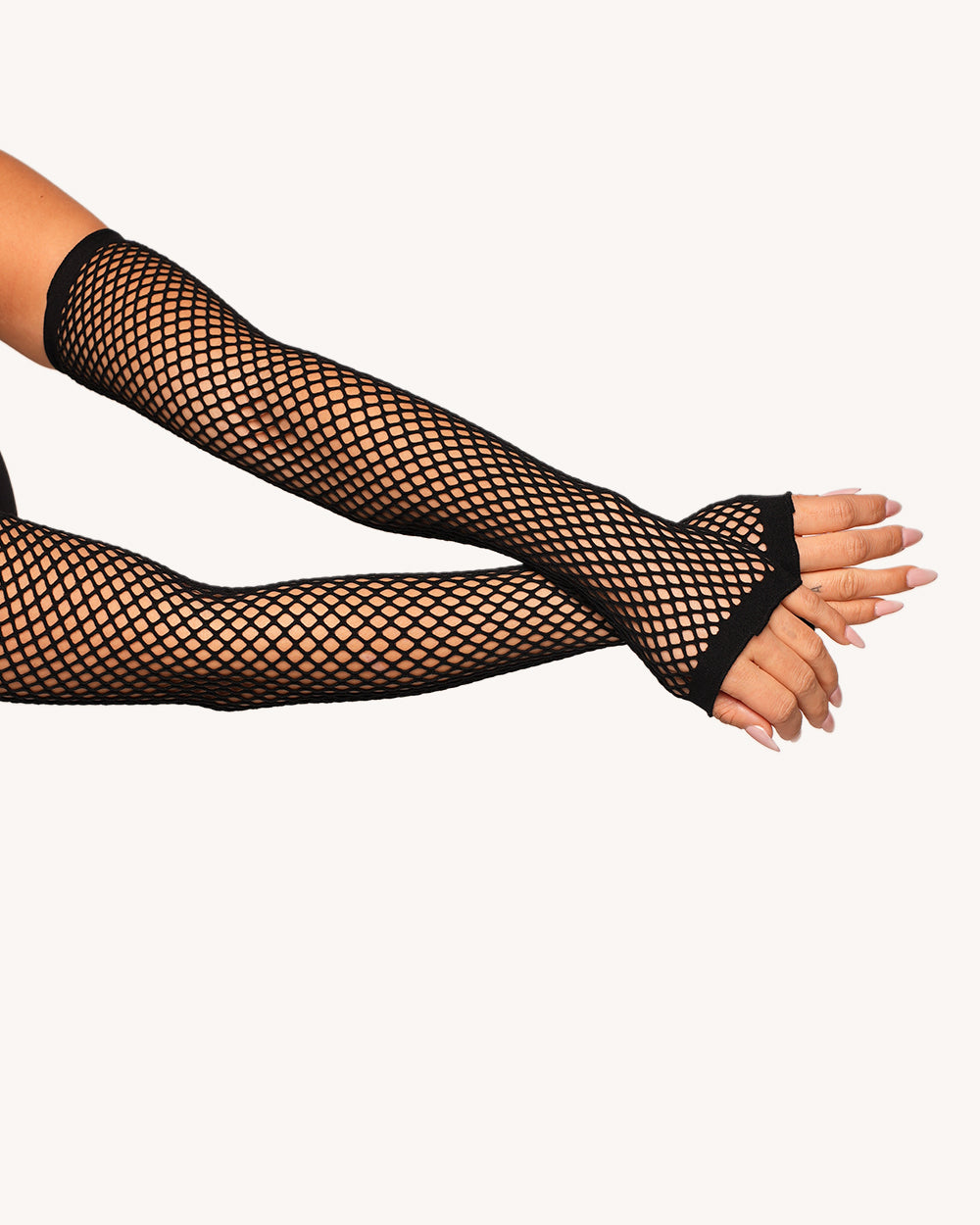 Dark Circuit Fishnet Jumpsuit Set - Image 3