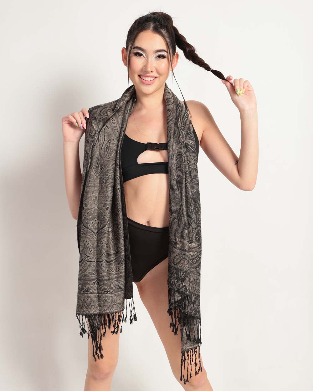 Dark Nirvana Pashmina - Image 1