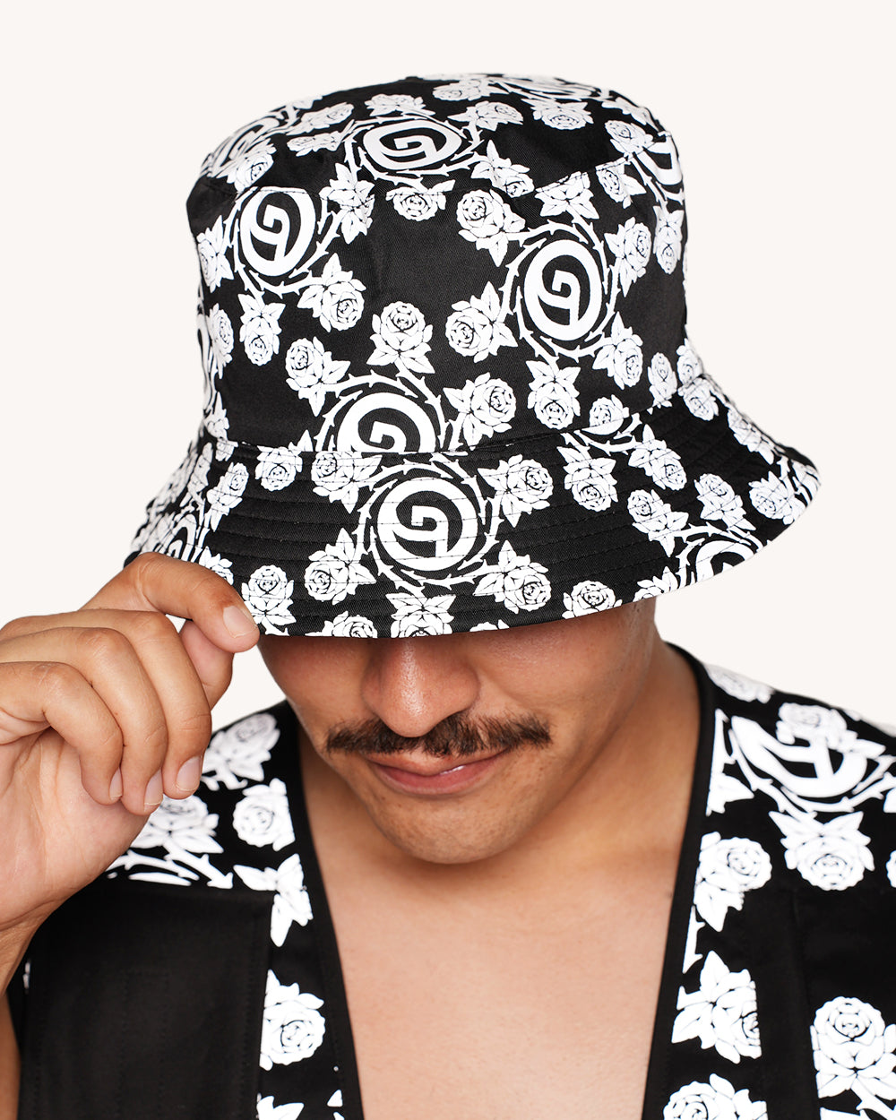 Deorro x iHR Silver Reflective Stash Bucket Hat - Image 1