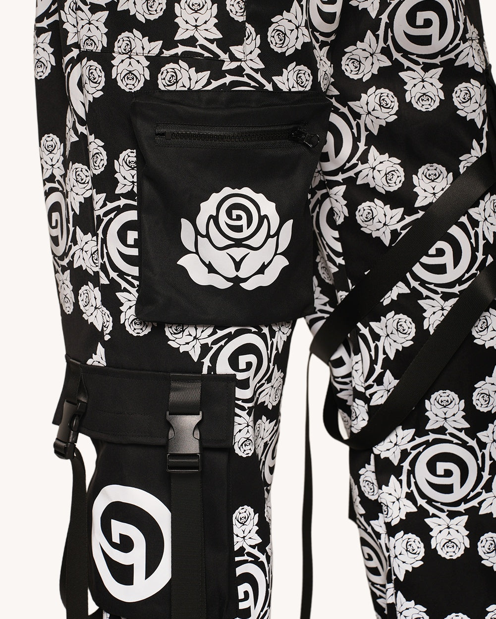 Deorro x iHR Silver Reflective Pants - Image 71227481325751