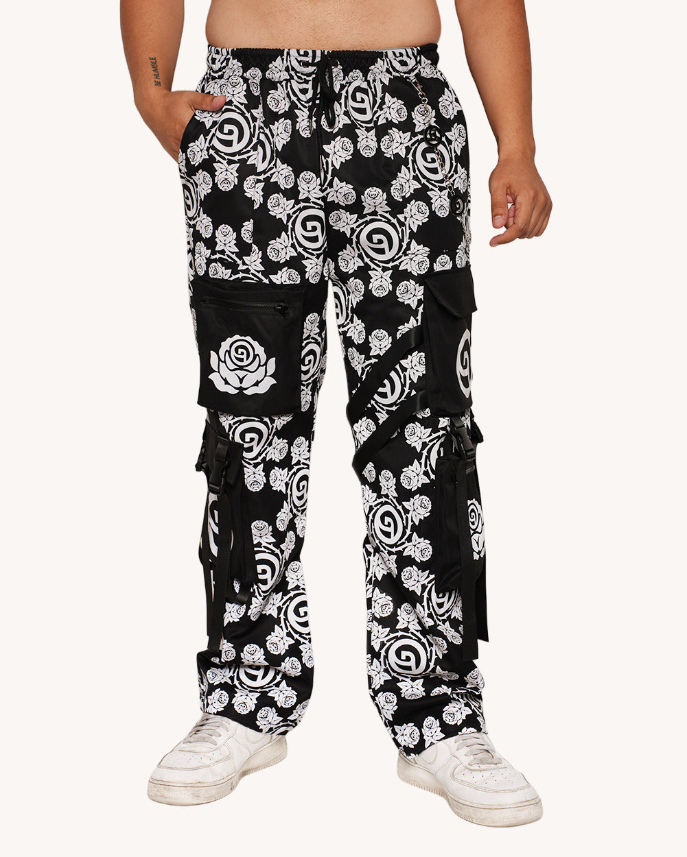 Deorro x iHR Silver Reflective Pants - Image 38364583362743