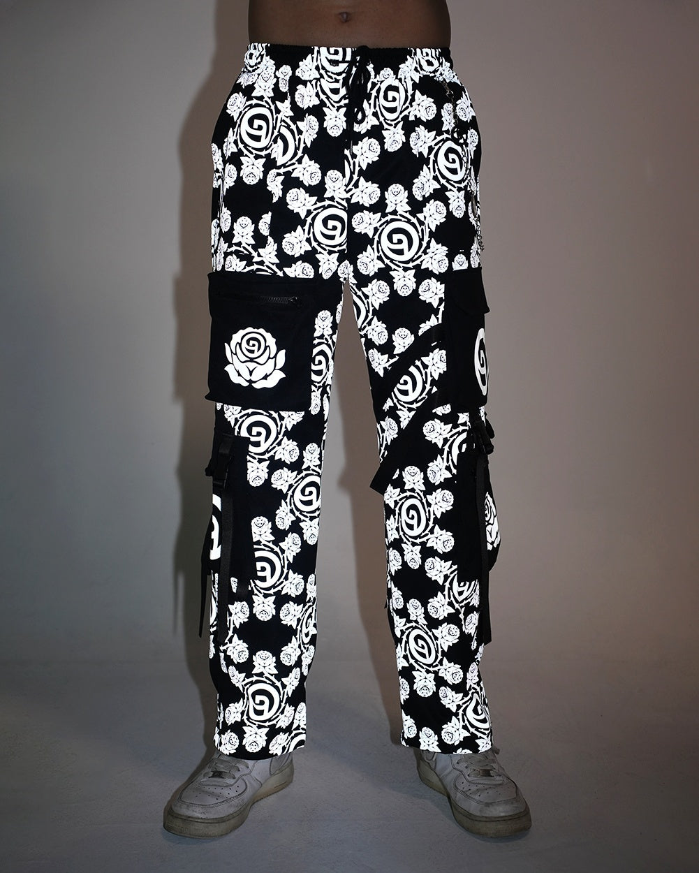 Deorro x iHR Silver Reflective Pants - Image 71227481292983
