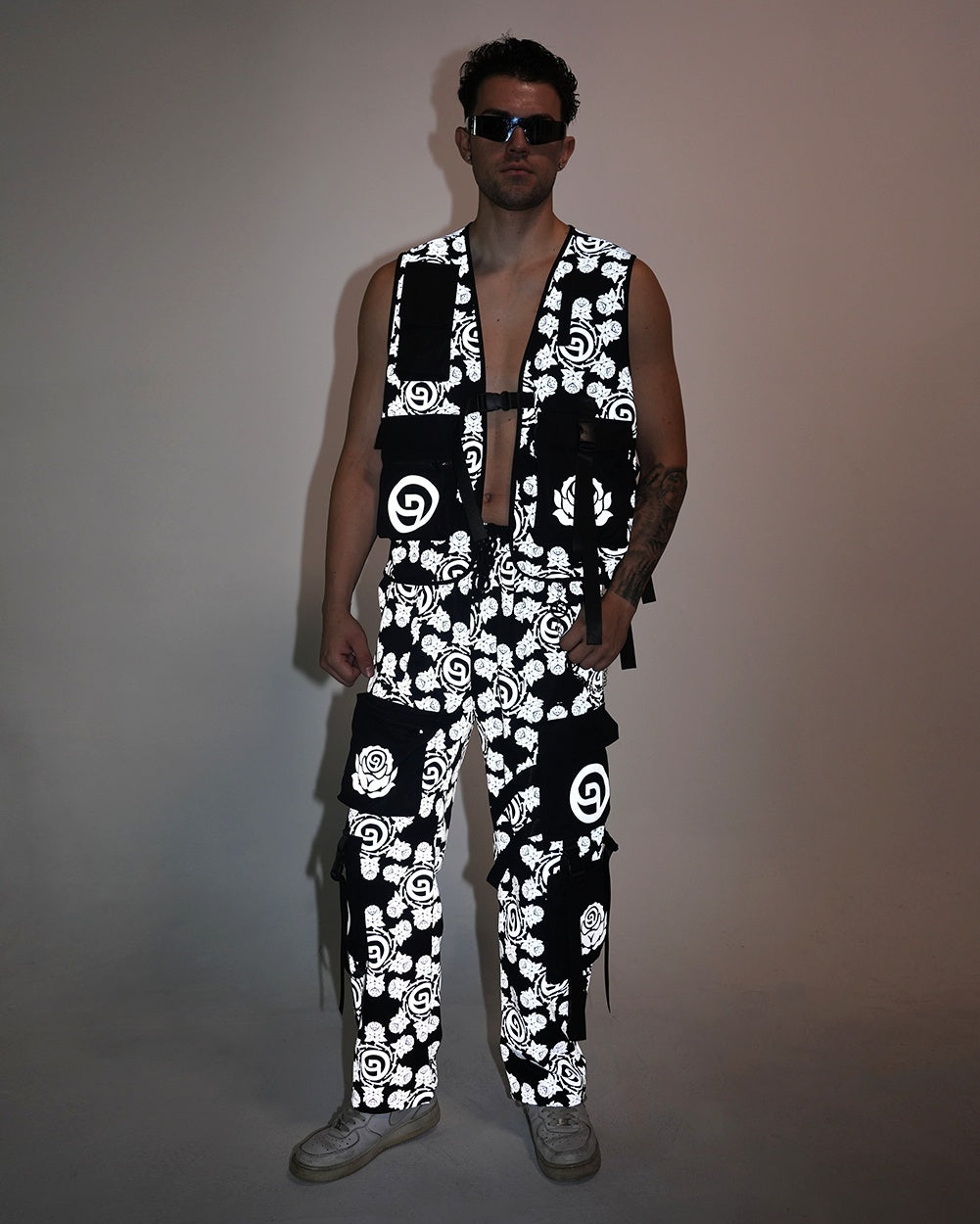 Deorro x iHR Silver Reflective Vest - Image 71227482243255