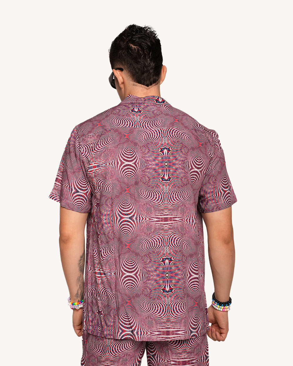 Distortion Camp Shirt-Men