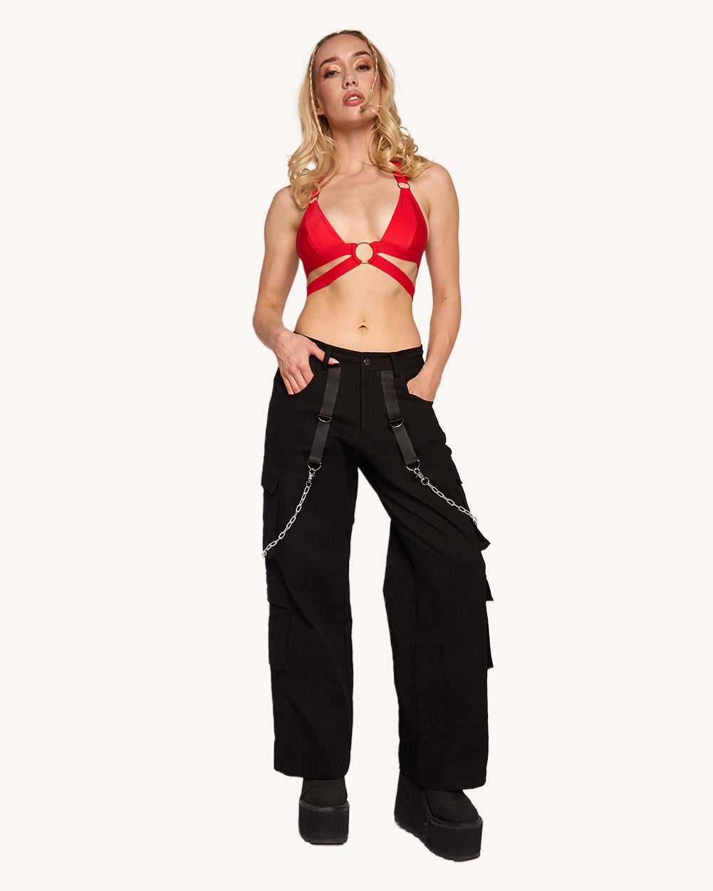 Don't Ever Stop Wide Leg Pants - Image 34809390432439