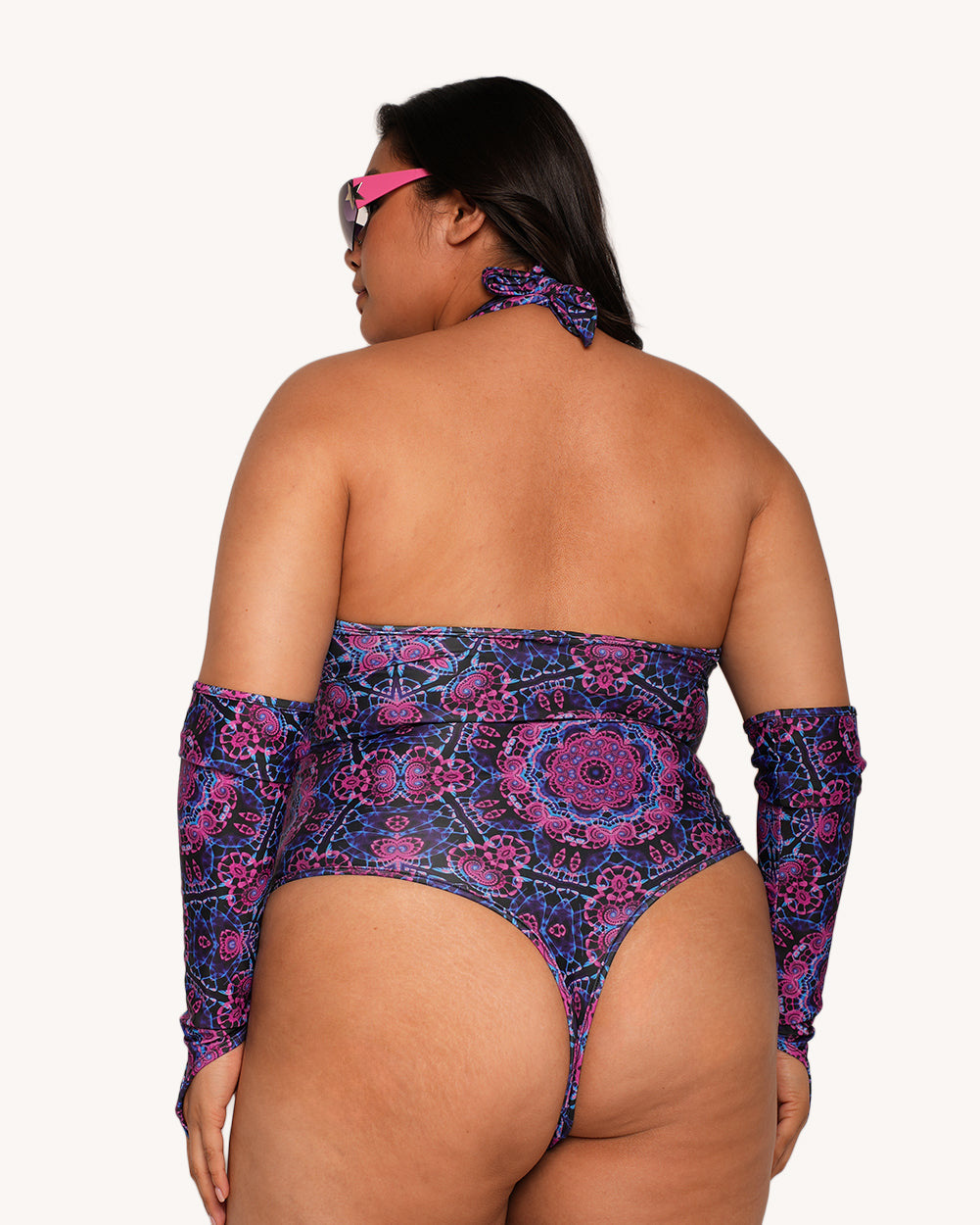 Dreamwave O-Ring Bodysuit with Sleeves - Image 35181056622775