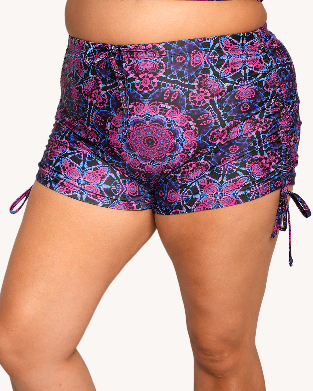 Dreamwave Ruched Booty Shorts - Image 3