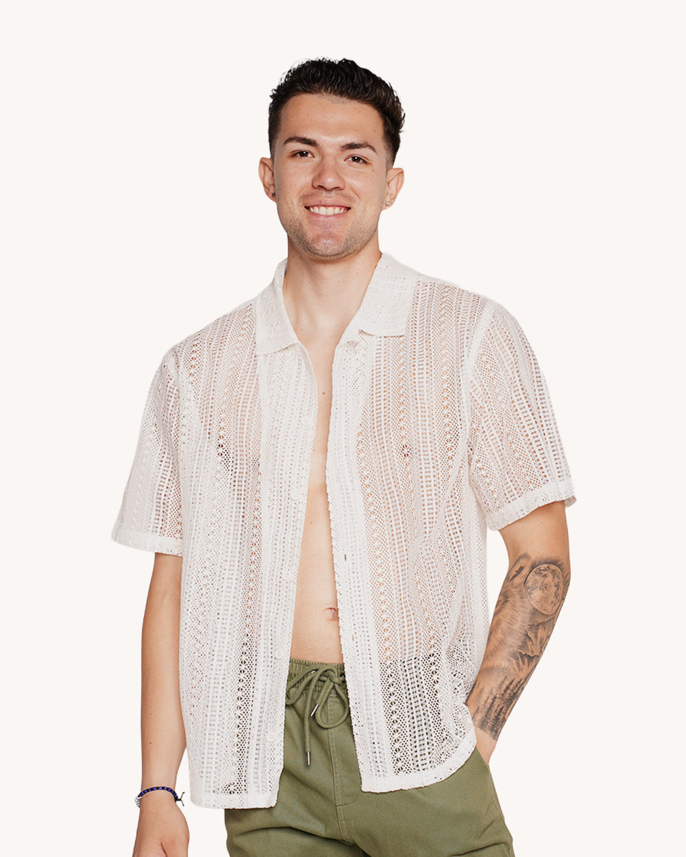 Dune Drift Men's Camp Shirt - Image 36324453712055