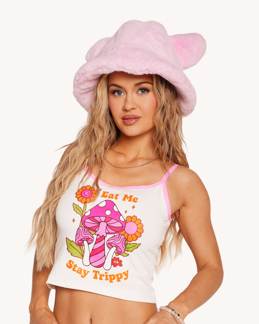 Eat Your Mushies Tank Top - Image 36035991568567
