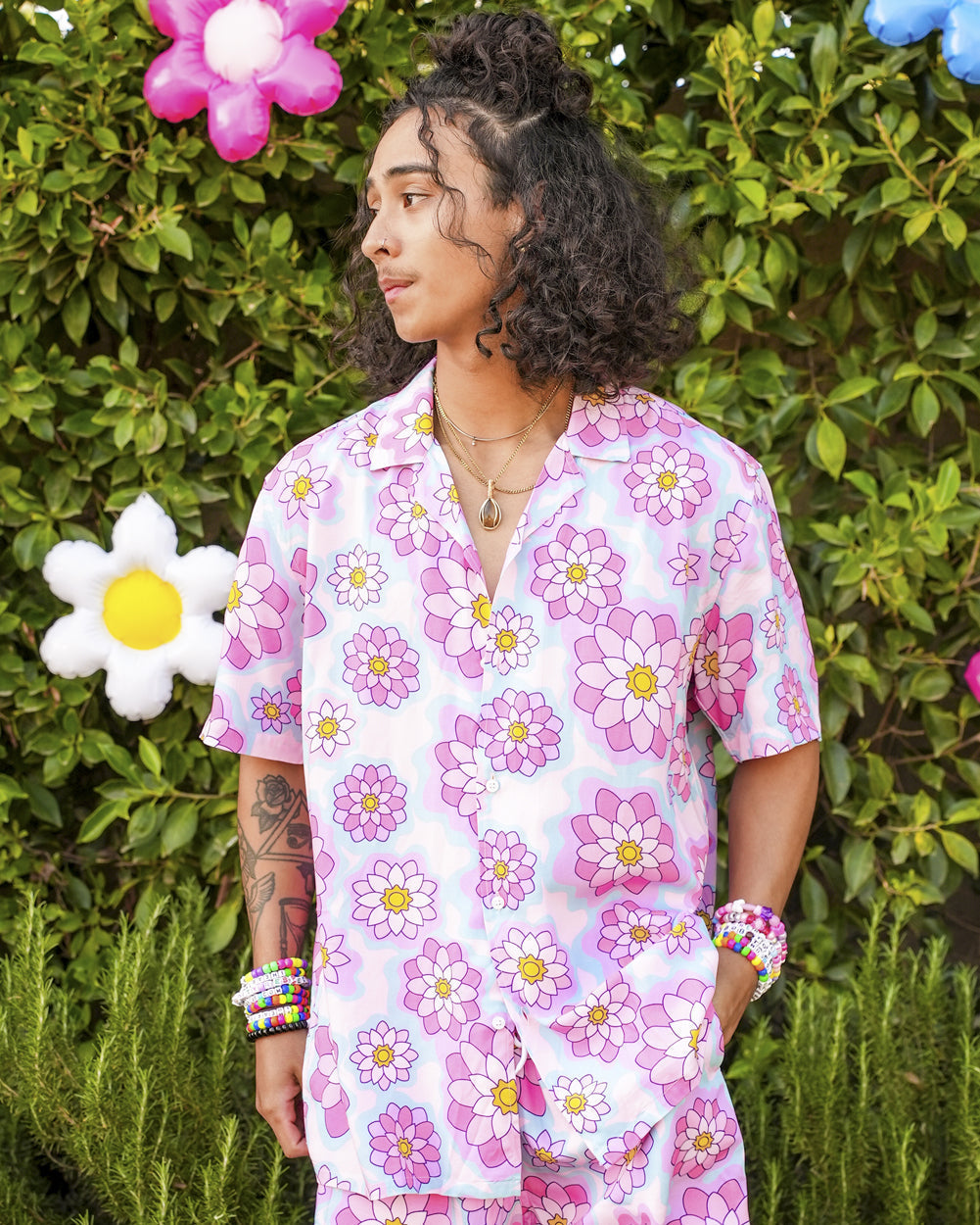 Electric Dreaming Camp Shirt-Men