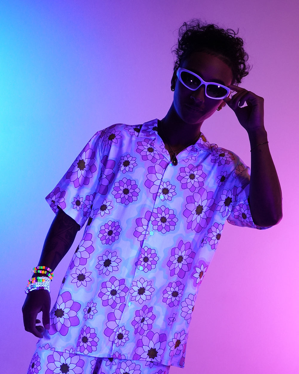 Electric Dreaming Camp Shirt-Men