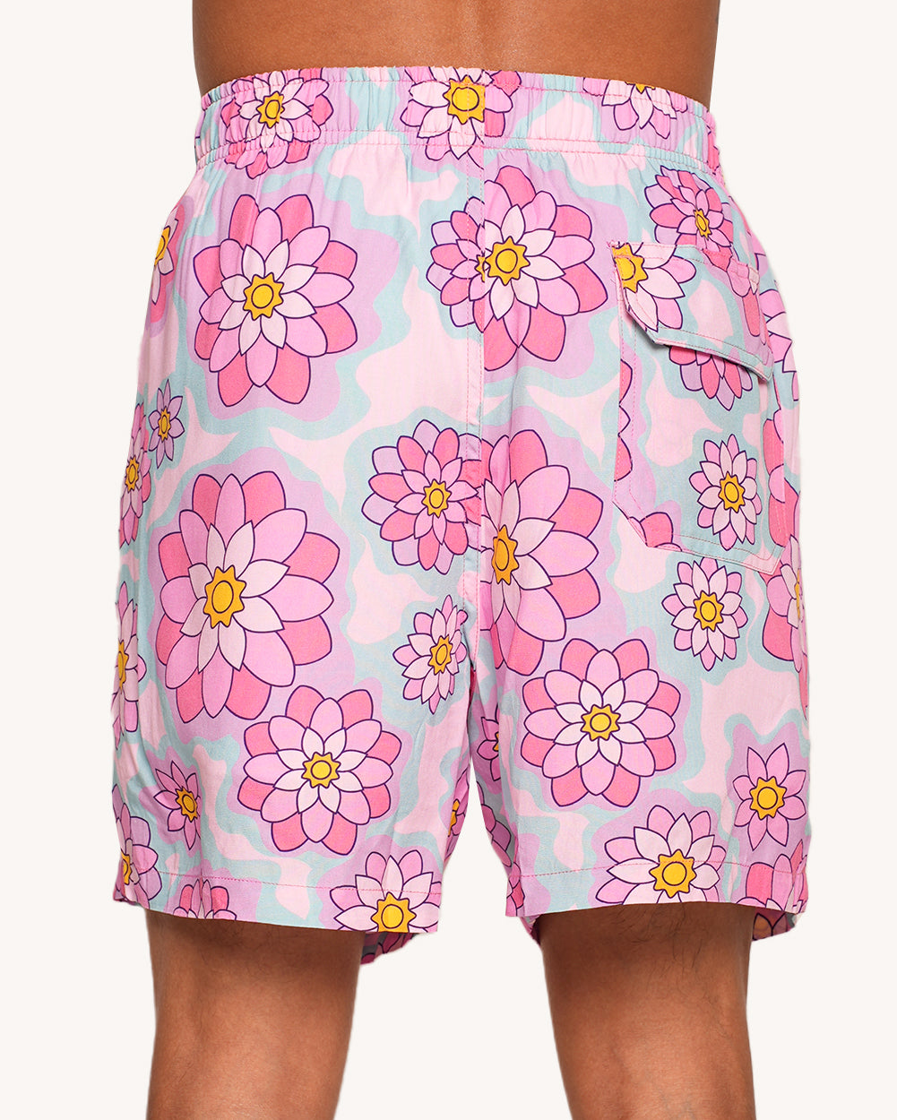Electric Dreaming Camp Shorts-Men