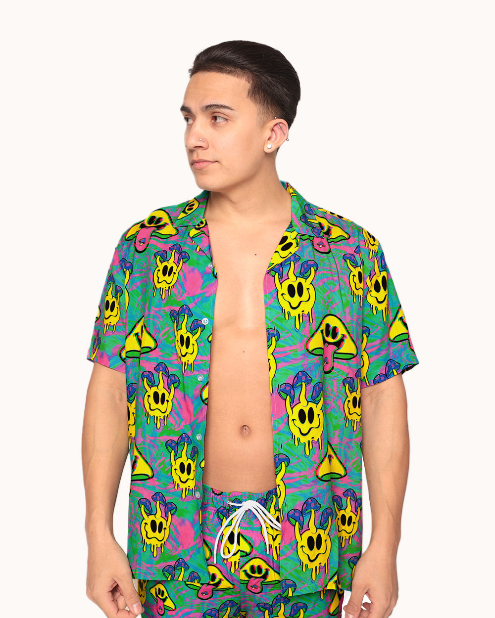 Electric Tripp Camp Shirt-Men