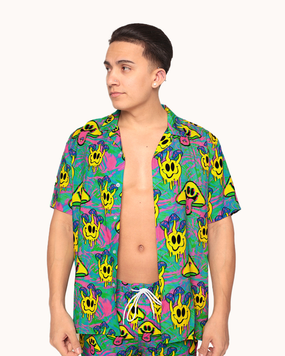 Electric Tripp Camp Shirt-Men