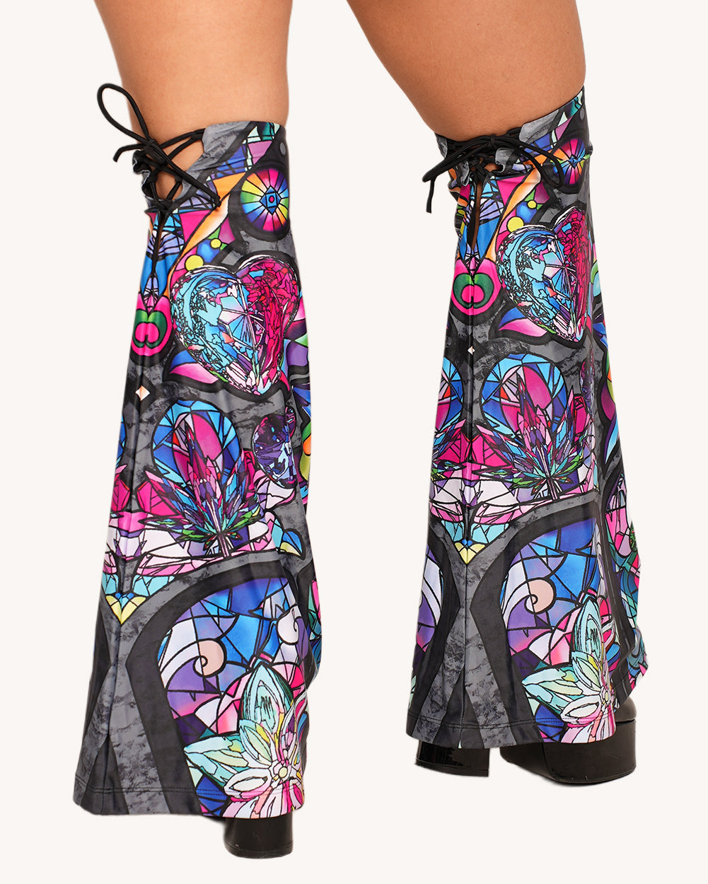 Ellie Paisley x iHR Neon Catherdral Dress Set - Image 33891378757815