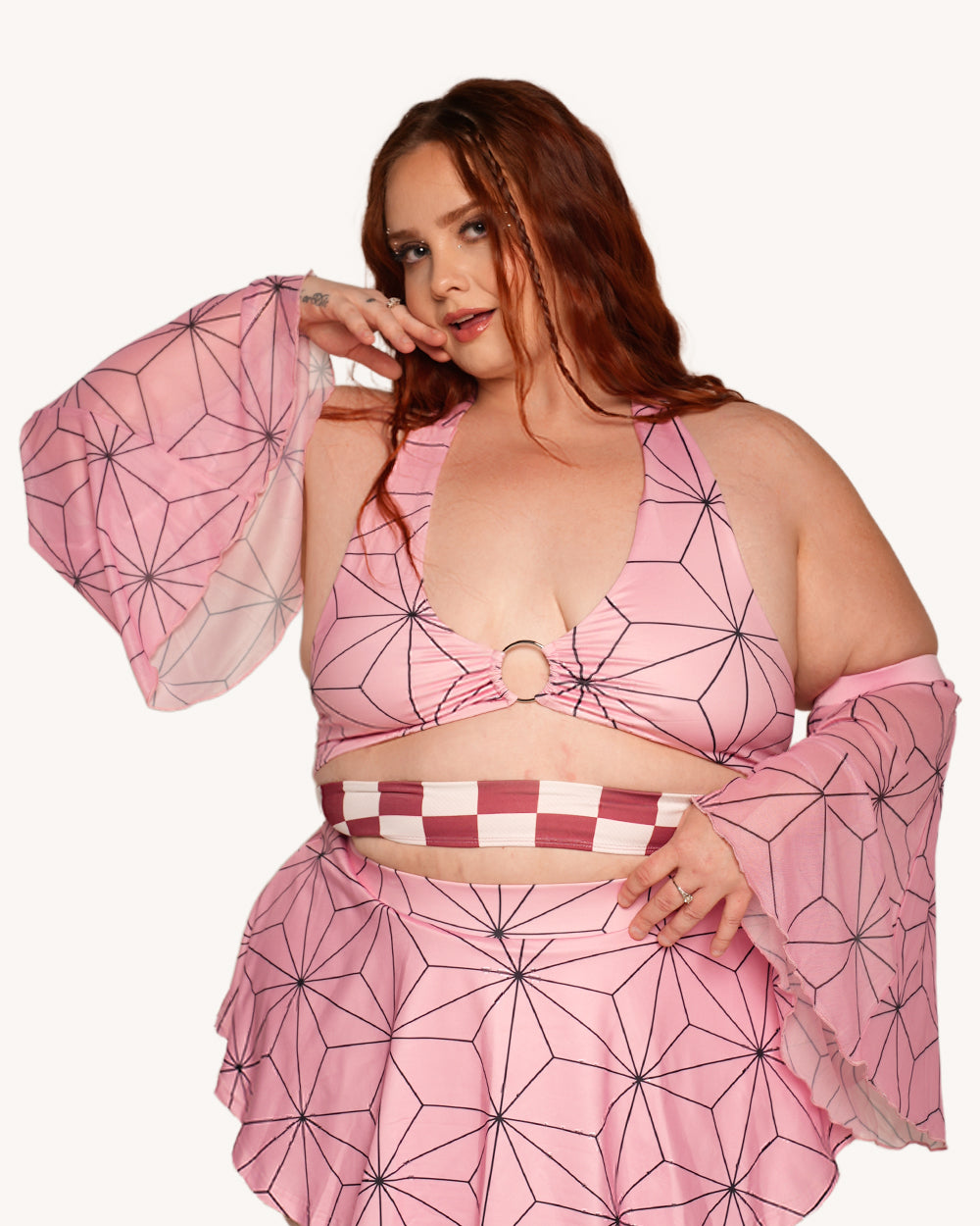 Feel the Rage Top with Sleeves - Image 3