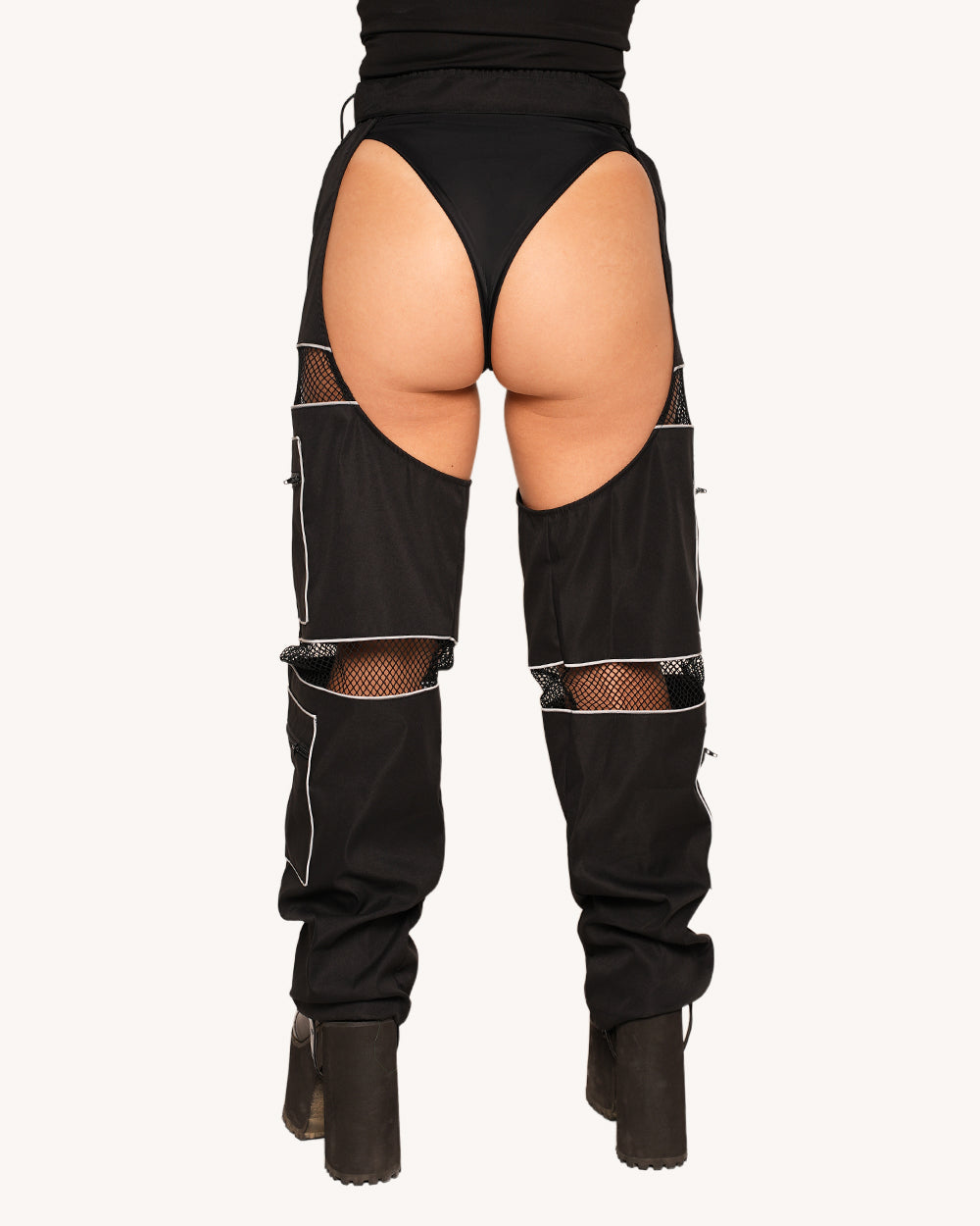 Flash Point Silver Reflective Chaps - Image 3