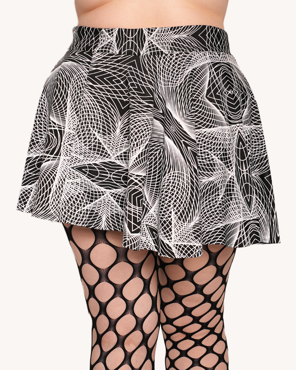 Flashbang Matrix Reflective Mini Skirt - Image 32295782547639