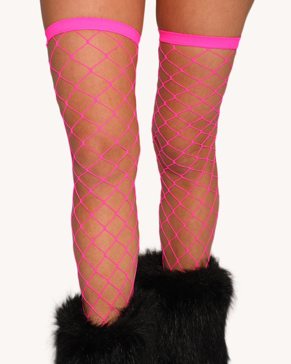 Flirty Fishnet Thigh Highs - Image 35112220885175