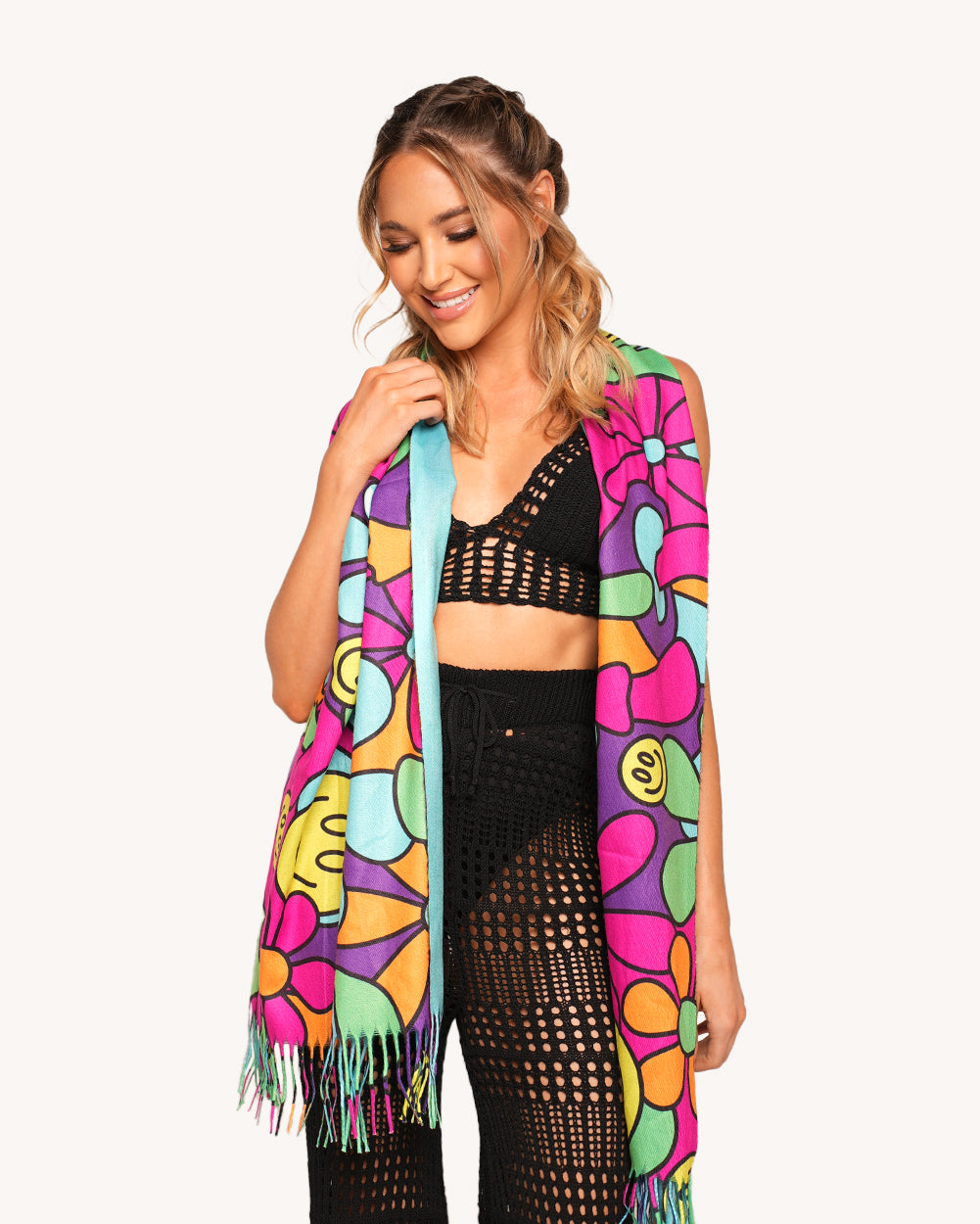 Flower Bomb Pashmina - Image 32295551336631