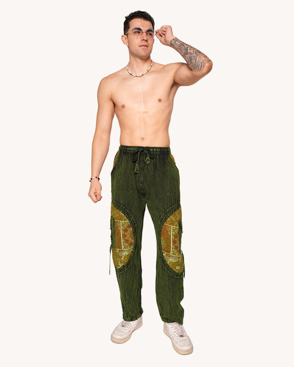 Forest Renegade Harem Pants-Men